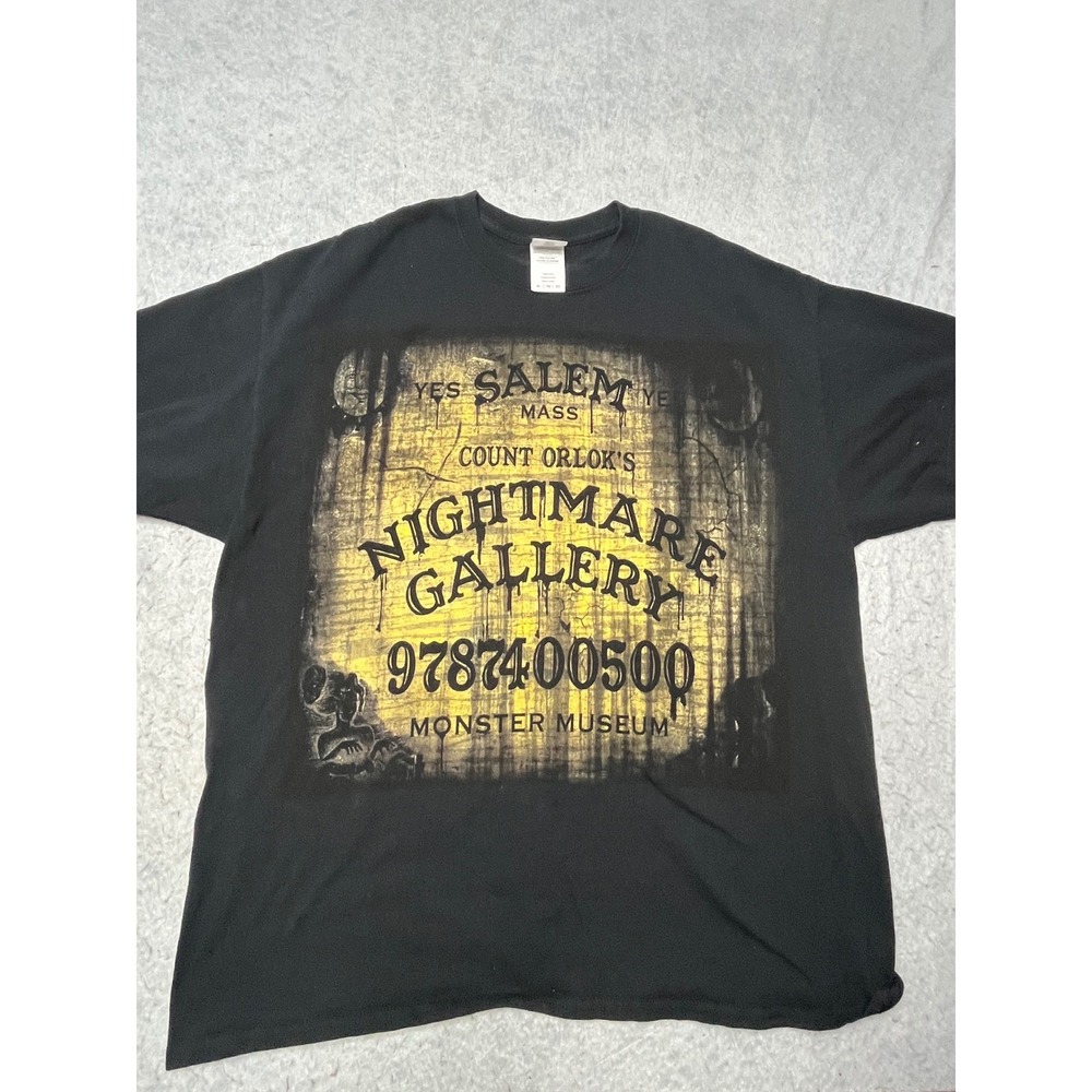 Count‎ Orloks Nightmare Gallery Salem Monster Museum Shirt Mens XL